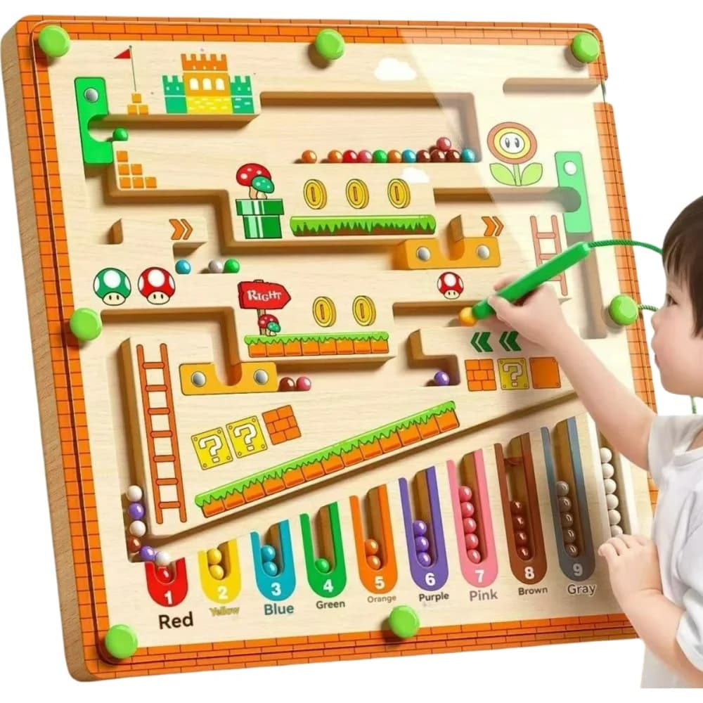 🧲 Magnetyczny Labirynt dla Dzieci – Trening Koncentracji i Logicznego Myślenia (3–4 lata)

Zabawka Edukacyjnarozwija precyzję, cierpliwość i koordynację ruchową już od najmłodszych lat.