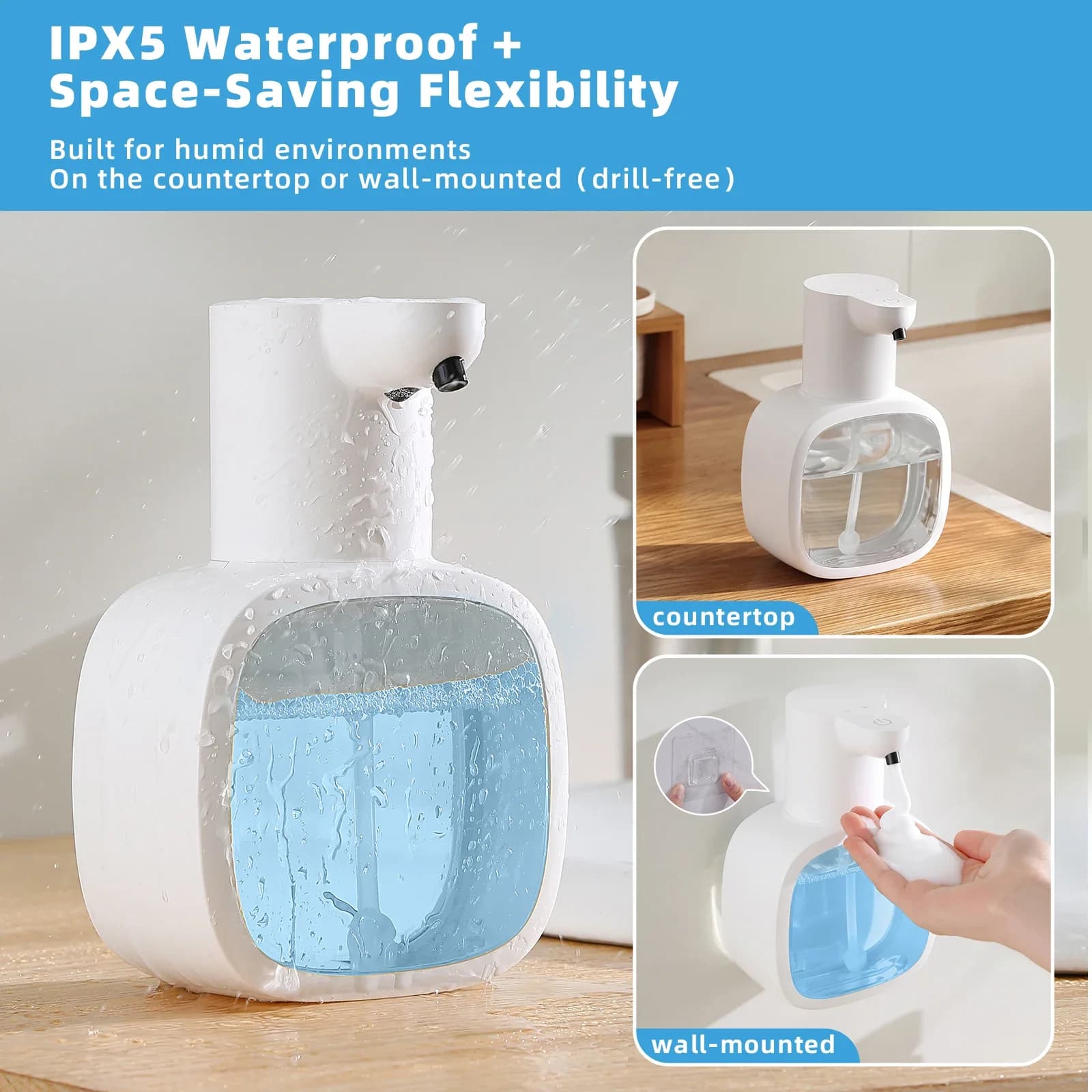 🧴 Automatyczny Dozownik Mydła z Czujnikiem Ruchu – Inteligentny Podajnik Mydła
Higiena bez dotykania – wygoda, nowoczesność